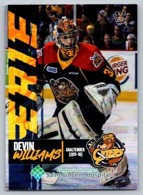 Devin Williams 2021-22 Erie Otters 25th Anniversary