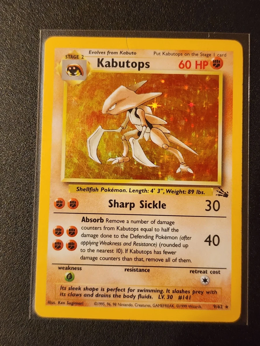 Kabutops Pokémon TCG Cards for sale | eBay