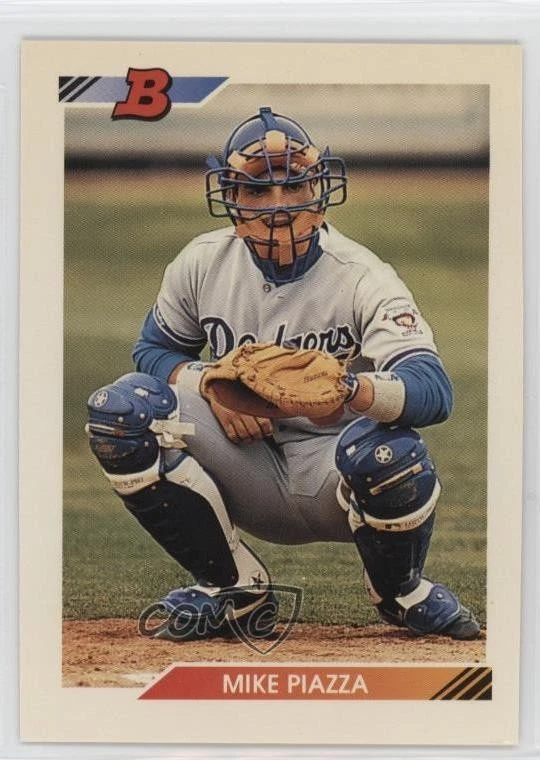 その他 92 bowman mike piazza rc GM!! Bowman Mike Piazza Baseball Sports Trading Cards & Accessories