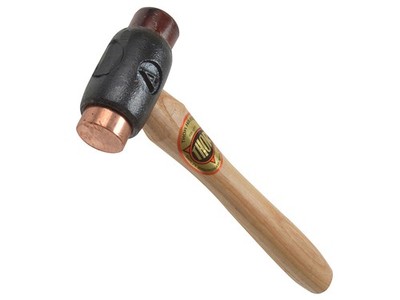 Thor 208 Kupfer / Lederhammer Größe A (25mm) 355g THO208