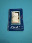 PAMP Suisse 1 Ounce Silver Bar 999.0 Fine