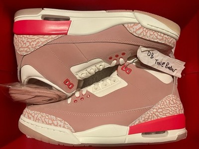 DS Brand New Air Jordan 3 Rust Pink Women's Sz 11.5