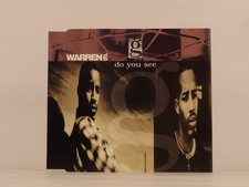 WARREN G DO YOU SEE (L11) 4 Track CD Single including Picture Sleeve ISLAND RECO