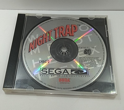 Sega CD Night Trap Authentic Game 1992 Disc 2 Only