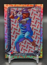 2025 Topps Series 2 - Leo Jimenez #535 Holiday Hot Dogs /99 (RC)