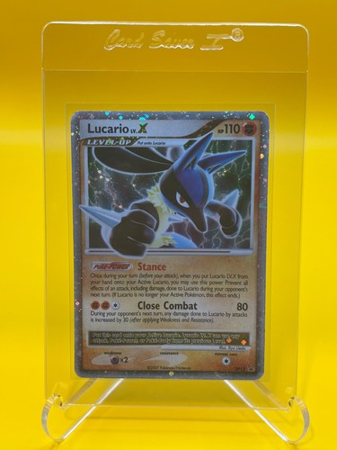 Pokémon Lucario LV.X #DP12 DP Black Star Promos Promo