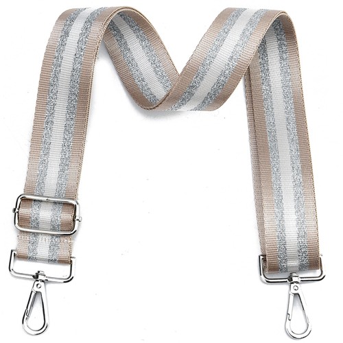 Purse Strap Silver Hardware Wide Bag Straps Replacement Crossbody Adjustable 