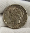 1924 S US Peace Silver Dollar $ XF Details (Cleaned, Retoned)