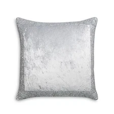 Hudson Park Collection Artistry Euro Sham Pillow Glam Sequin New $155