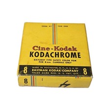 Vtg 1951 Cine-Kodak Kodachrome 8mm Home Movie Film Reel S.F. Camping Logging 