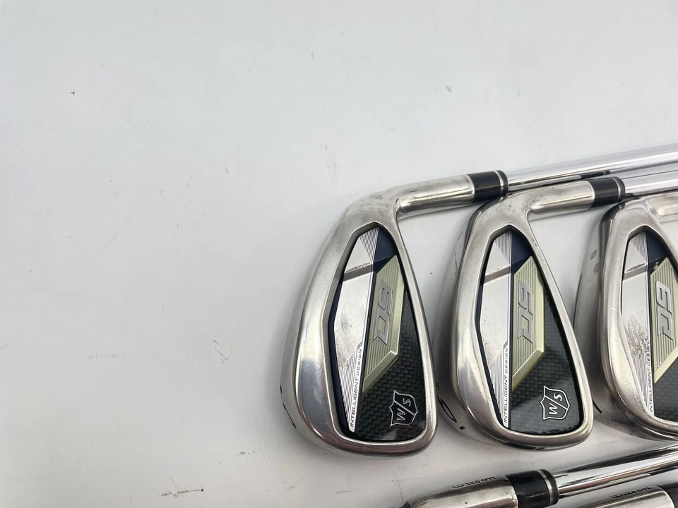 Wilson Staff D9 Irons 5-PW KBS $-Taper Lite 100 Regular Flex Steel /Right /27017 - Image 2 of 4