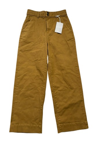 Everlane Pants Womens Size 6 (28x28) Oak Brown The Uility Straight Wide Leg Pant
