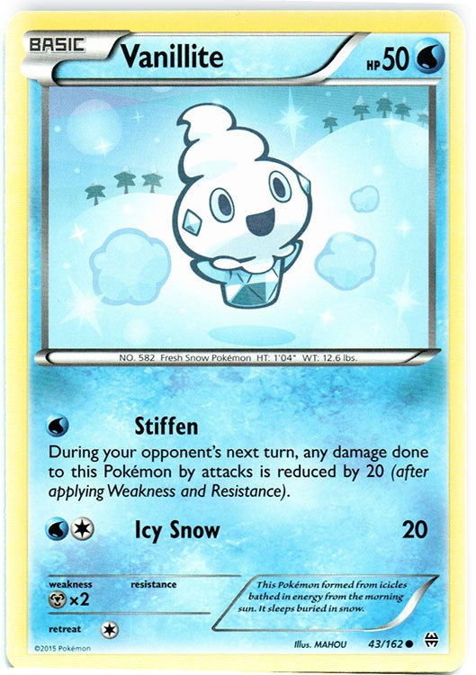 Vanillite - 43/162 - Common - Lightly Played - BREAKThrough