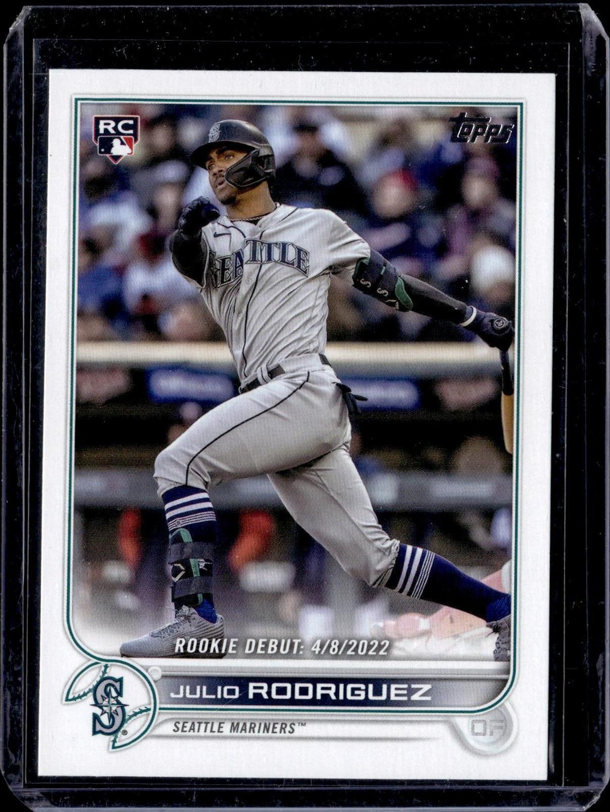 2022 Topps Update #US97 Julio Rodriguez Royal Blue Seattle Mariners