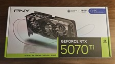 PNY NVIDIA GeForce RTX  5070 Ti OC Triple Fan Graphics Card 16GB GDDR7 256-bit