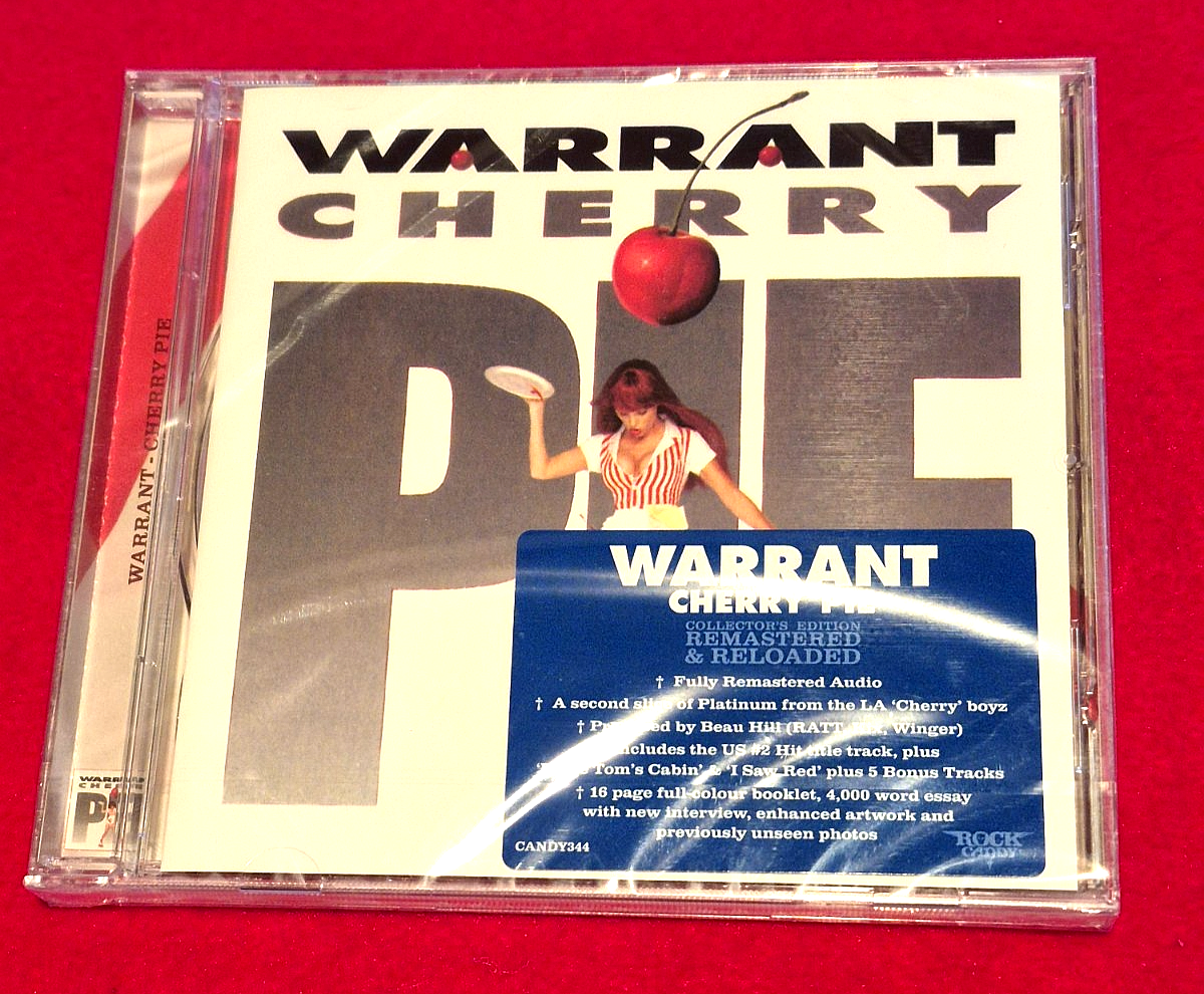 WARRANT - Cherry Pie - Rock Candy Remastered Edition - CD
