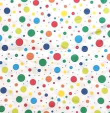Hobby Lobby Bright Polka Dot Cotton Quilting Fabric Cute 1 Yard