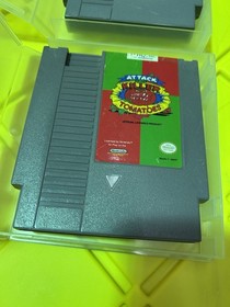 Attack of the Killer Tomatoes (Nintendo, NES) Authentic Game Tengen Pac-Man Gray