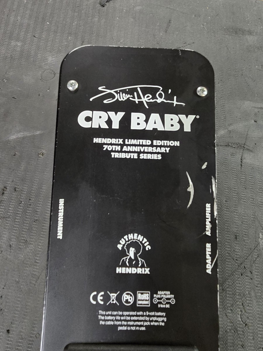 Dunlop Cry Baby Jimi Hendrix Limited Edition 70th