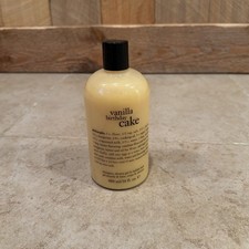 Philosophy • VANILLA BIRTHDAY CAKE Shampoo SHOWER GEL Bubble Bath 16 oz / 480 mL