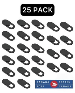 25Pcs WebCam Plastic Privacy Slider Camera Cover for Macbook Laptop Phone iPad