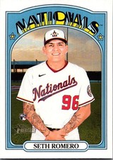 2021 Topps Heritage #580 Seth Romero