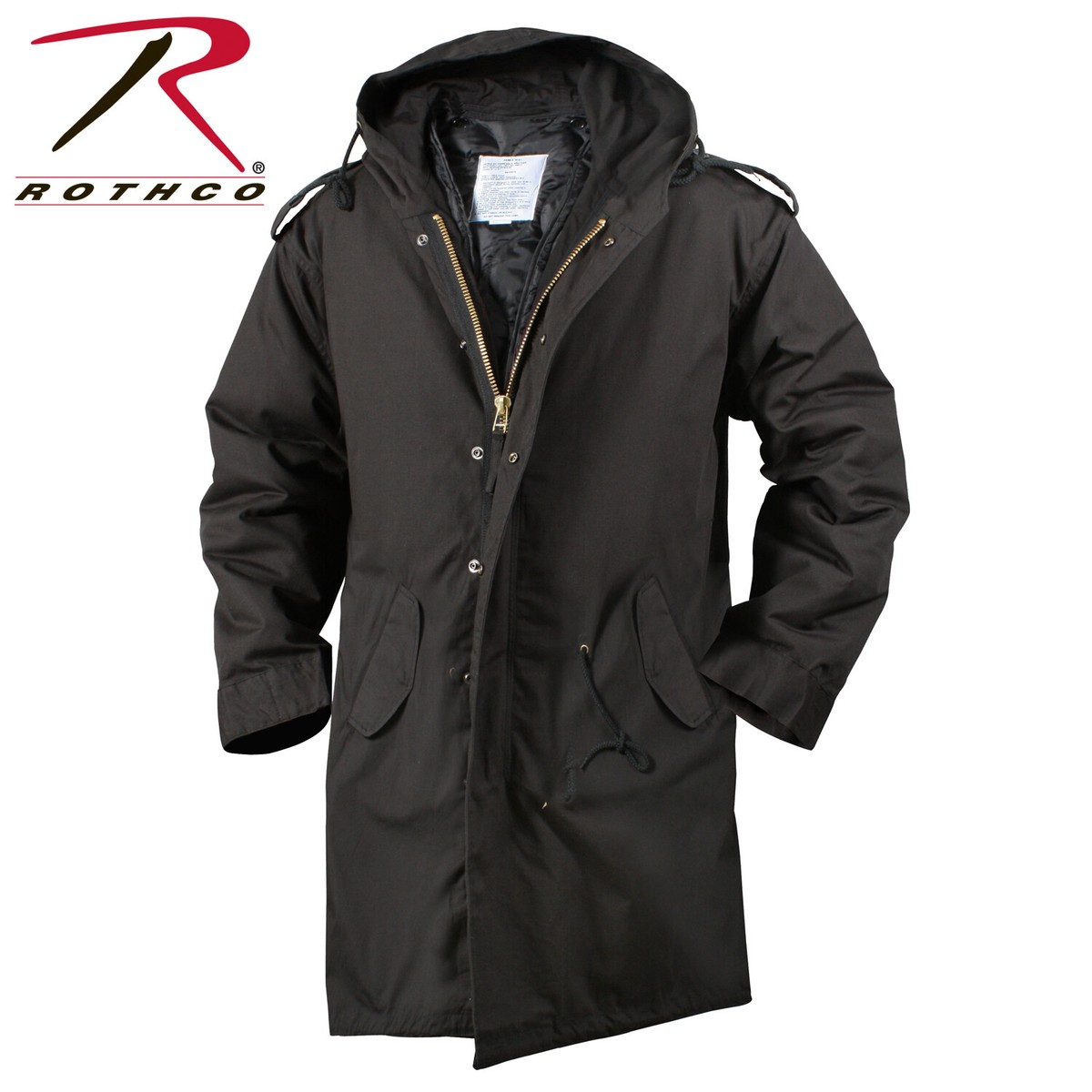 新品未使用 ROTHCO M-51 Firh Tale Parka Rothco M-51 Fishtail Military Parka Olive Drab, Black 9462