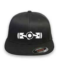 WRX SUBARU IMPREZA BOXER PISTON Flex Fit Hat  Cap Baseball Embroidery