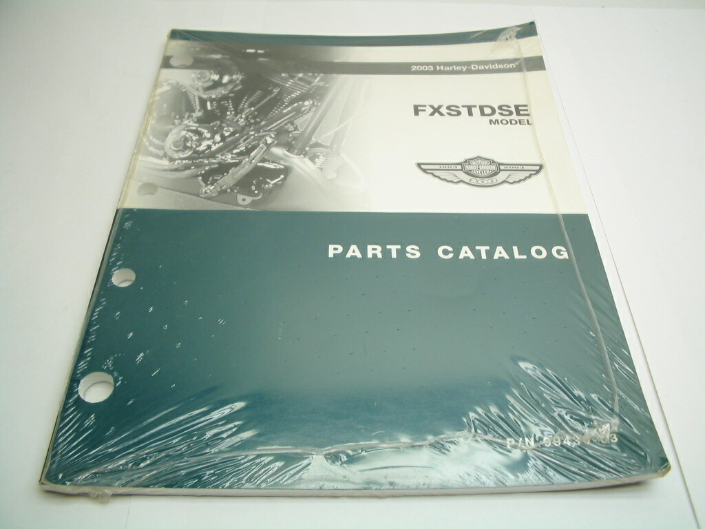 H 2003 FXSTDSE M PARTS CATALOG 99430-03 S E DEUCE ￡6.84 just4kidssalon.com