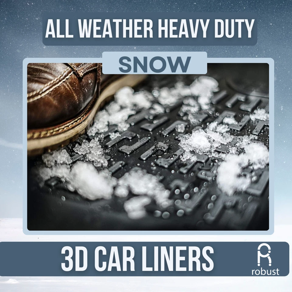 Custom Car Floor Mats For Peugeot 301 2012-2024 TPE Rubber All Weather 3d Liners - Image 3 of 4