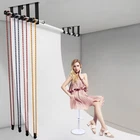Photography 4 Roller Backdrop Wall Mount Manual Background Roller Support System
