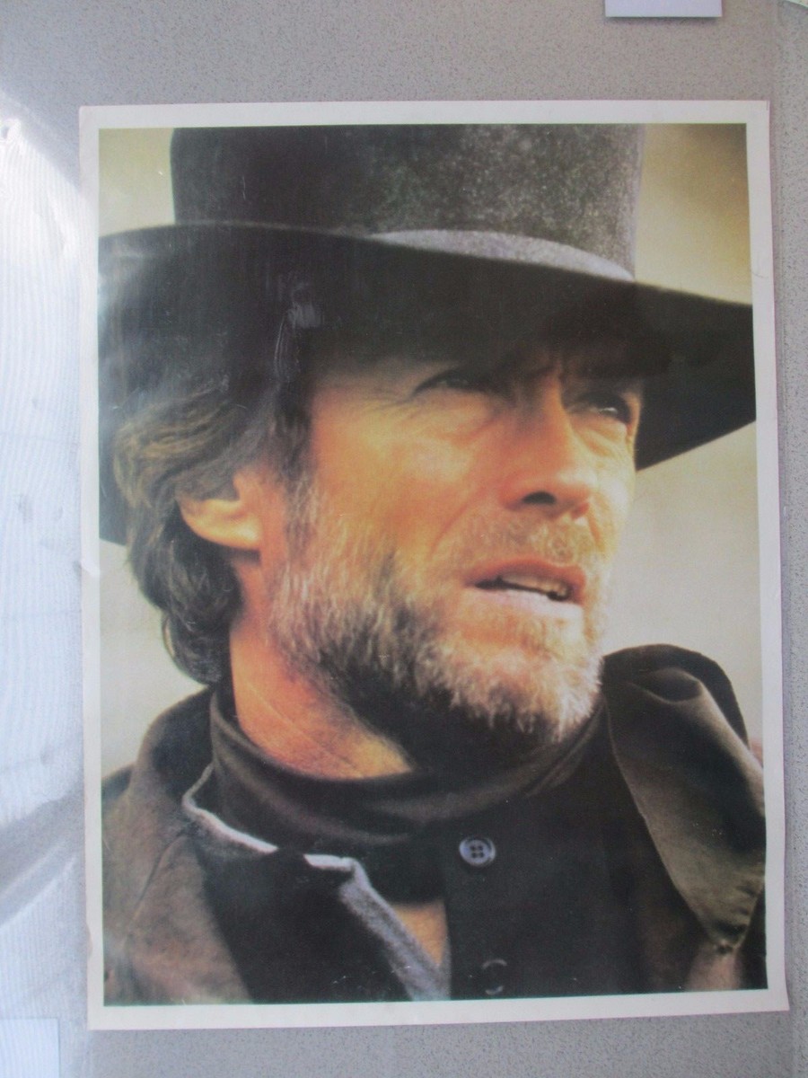 New old stock Clint Eastwood poster - 17.5 x 23 | eBay