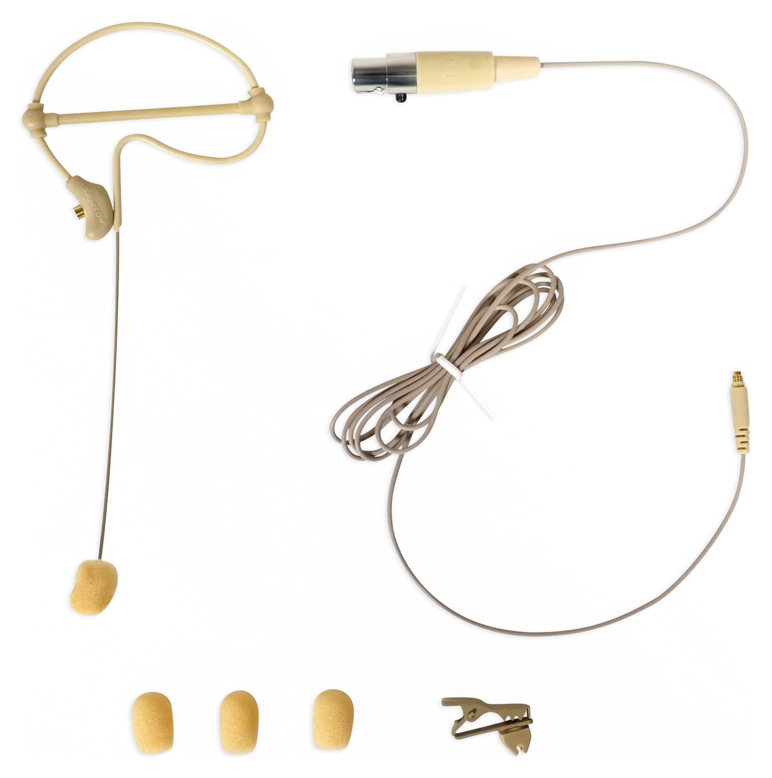 SAMSON Concert 99 Earset Condenser Microphone D-Band+Audio Technica Headphones