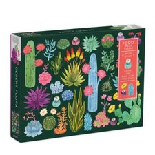 Desert Flora 1000 Piece Jigsaw Puzzle Galison New