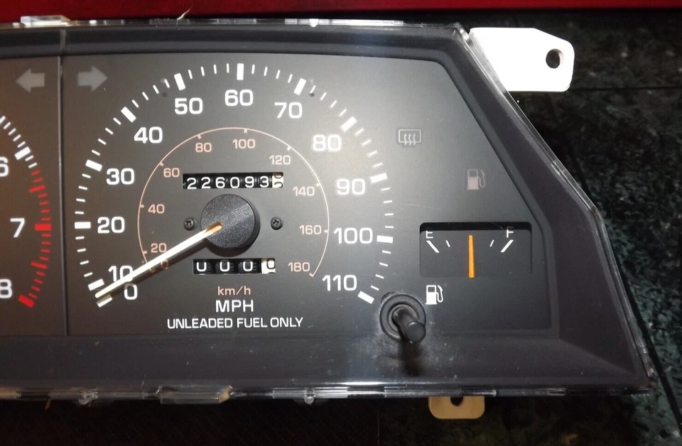 OEM USDM 88-91 Toyota Corolla AE92 cupé / SR5 tablero calibre cuadro MT 226K Foto 4 de 4