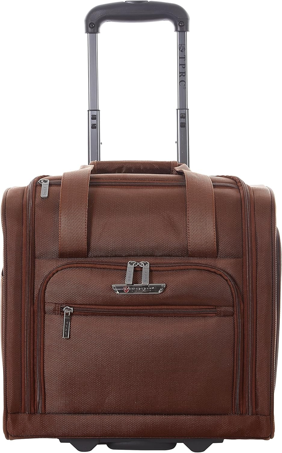 15-Inch Durable Polyester Carry-On with Inline Skate Wheels & USB Charging Port-image