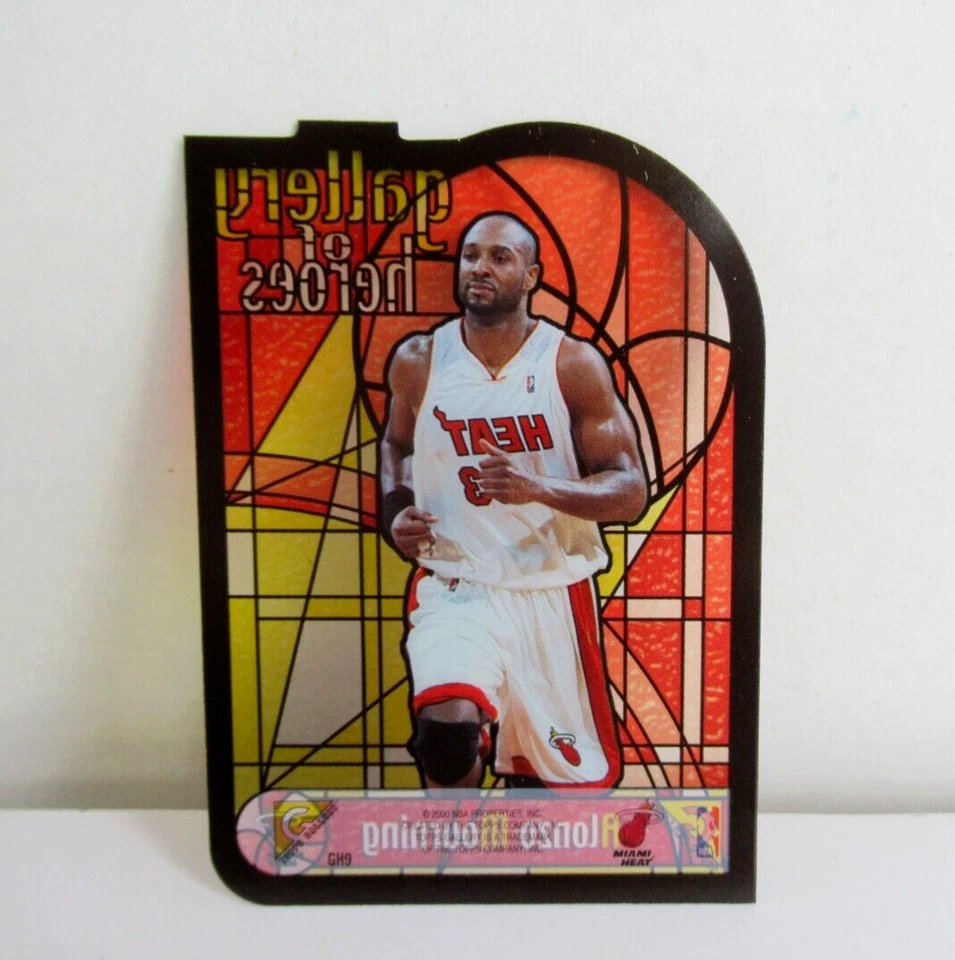 1999-00 Topps Gallery Gallery of Heroes Alonzo Mourning #GH9 HOF - Image 2 of 3