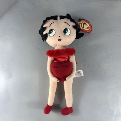 Kellytoy Betty Boop Valentine Be Mine Plush Doll Stuffed 15 inch W/tag