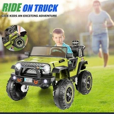 24V Kids Ride On Car w/ Remote Control 2WD/4WD Switchable 2 Seater Electric Car-