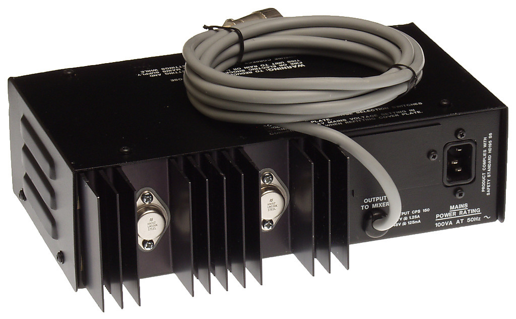 Soundcraft CPS150 Broadcast Mixer Console AC Power Supply PSU +/-