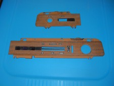 1966 Ford Galaxie Dash Trim Ignition Heater Wipers Lights Woodgrain
