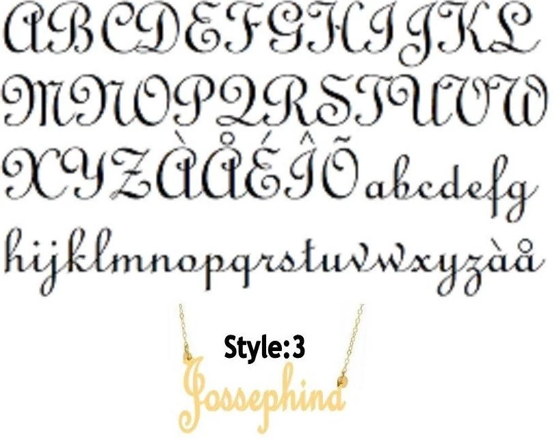 COLLAR PLACA DE IDENTIFICACIÓN CHAPADO EN ORO 14K personalizado Cualquier nombre Cualquier estilo Envío desde EE. UU. Foto 4 de 4