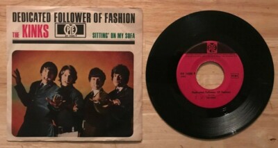 45 7'' GERMAN SP THE KINKS DEDICATED FOLLOWER OF FASHION
