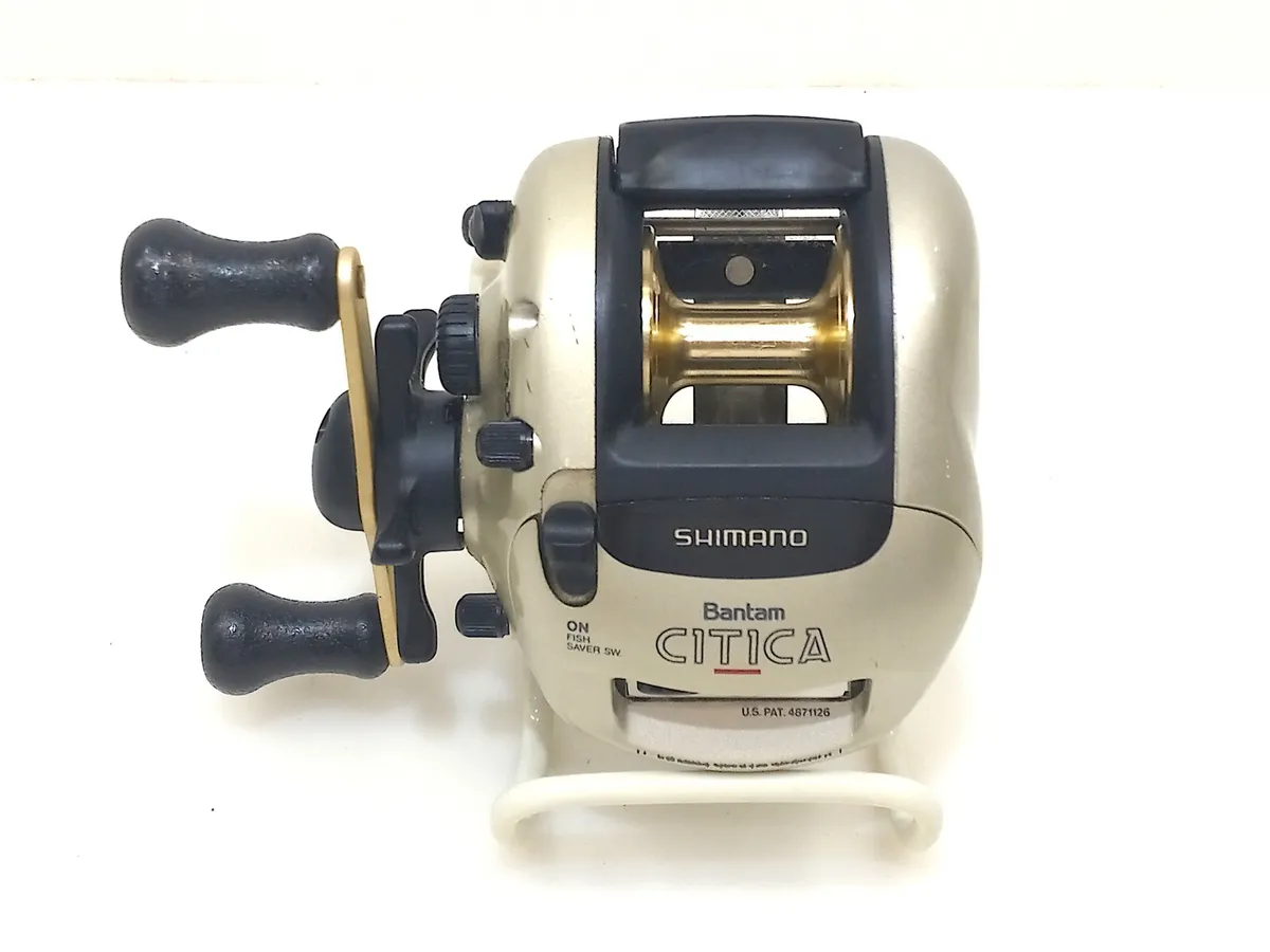 Shimano Bantam Citica C1-200 Baitcast Reel W/Flipping Switch Very