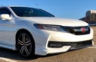 NEW 2016 2017 HONDA ACCORD COUPE FACTORY HFP STYLE FRONT + REAR LIP KIT