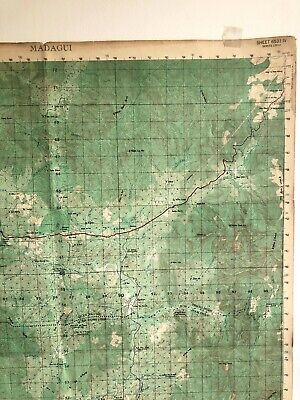 Vietnam War Map 1967 MADAGUI LAM DONG Province 6531 - IV L7014 By A.M.S