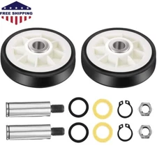 Dryer Drum Roller Kit for Maytag MDE9206AYW MDE8400AYW MDG9706AWW MDE8000AYW
