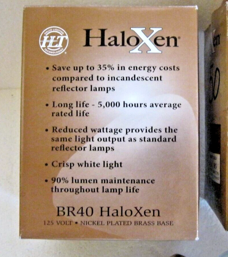 4 x 85w REFLECTOR INDOOR FLOOD LIGHT BULB DIMMABLE 85 WATT HALOG R40 HALCO BR40 - Image 4 of 4