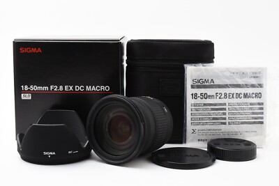 Sigma AF 18-50mm f/2.8 EX DC Macro Wide Angel Zoom Lens For Pentax From Japan