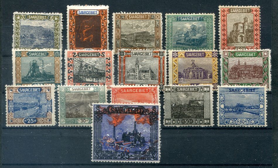 Saar 53/69 Set * MH 80EUR (71858